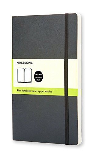 Moleskine classic notebook, pocket, plain, black, soft cover (3.5 x 5.5) for sale