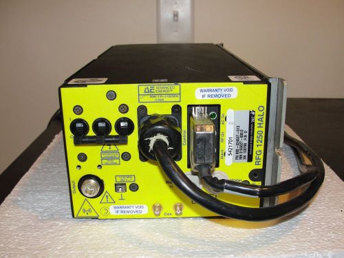 Advanced Energy RFG 1250 HALO Power Supply P/N: 660-024637-013