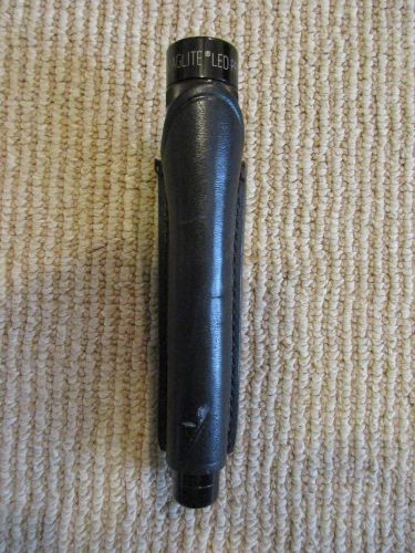 Leather mini maglite flashlight holder (flashlight not included) for sale