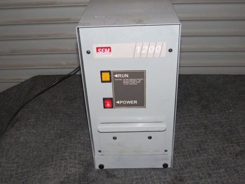 SEM 1200  Industrial CD-ROM CD-1200 Declassifier Disintegrator Shredder (#879)