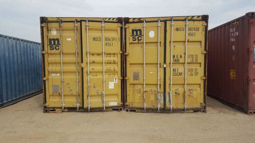 40&#039; HC SHIPPING CONTAINER WIND AND WATERTIGHT/FRESNO