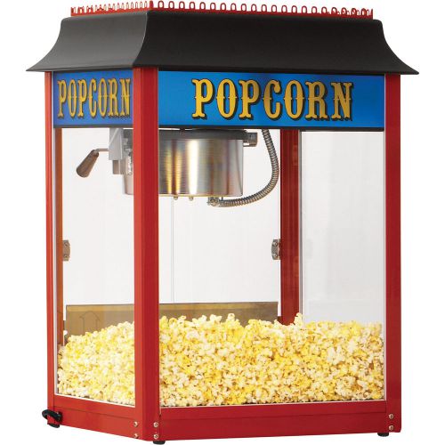 1911 Antique-Style 8-Oz. Popcorn Machine, Red - 147 Servings an Hour