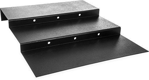 Carlisle 686303 ABS 3-Step Riser with Textured Satin Finish, 23-1/2&#034; W, 1.84&#034; H,