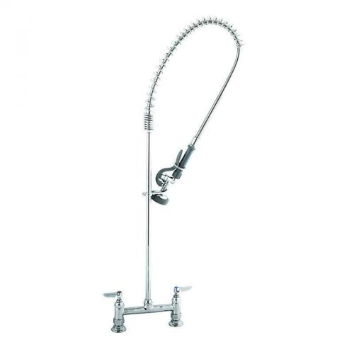 T&amp;S Brass B-0123 Pre-Rinse Unit with Spring Action Gooseneck, Chrome