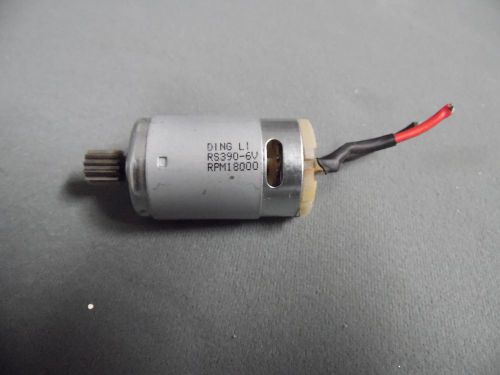 Ding li  rs390-6volt  18000 rpm electric motor for sale