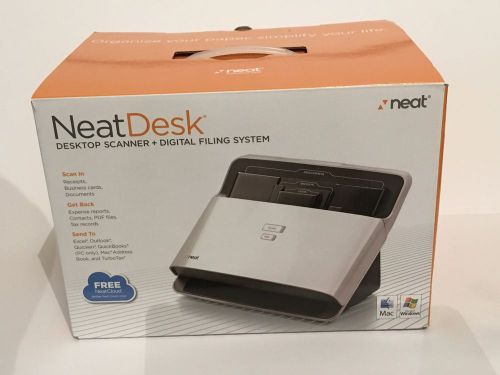 NeatDesk Desktop  Scanner + Digital Filing System