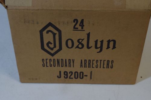 Joslyn Secondary Arrester J9200-1 Case of 24 NOS