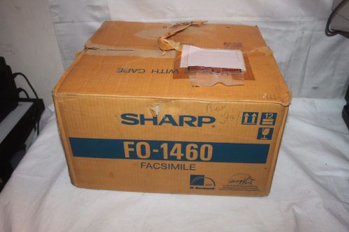 The Sharp FO-1460 PLAIN PAPER FAX MACHINE