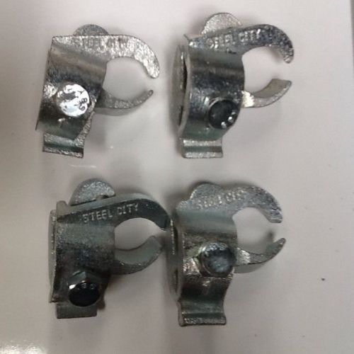 Malleable clamp 1&#034; pipe lot of 25 for sale