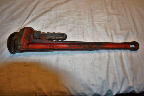 Ridgid 24&#034; pipe wrench for sale