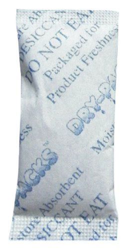 Dry-packs 3gm cotton silica gel packet pack of 50 50-pack for sale
