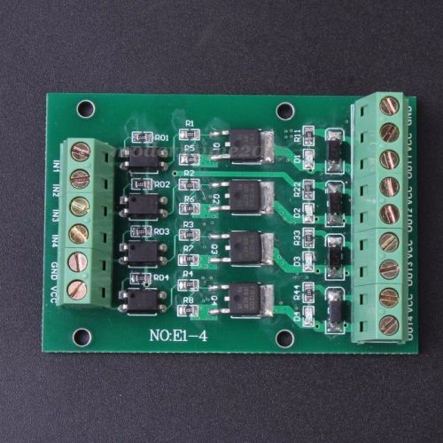 4-Channel Field-Effect Tube Module NMOS FR1205 5-24V With Optocoupler Isolation