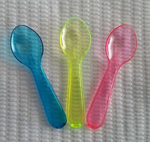 Tasting Spoons - Transparent 3 Inch (100)
