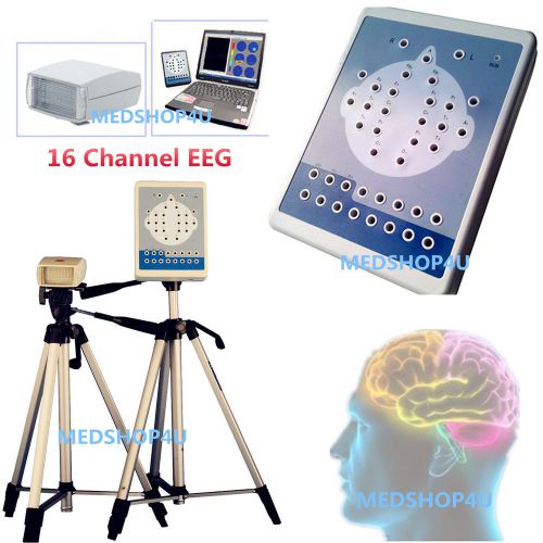 16 Channel Digital EEG/EKG Mapping System CONTEC KT88+2 tripod,Software,CONTEC