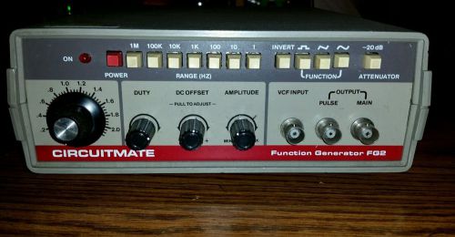 Circuitmate Function Generator FG2, Tested - Working