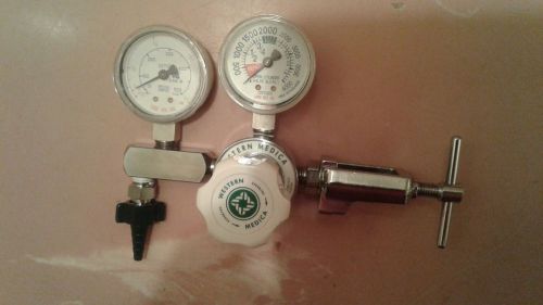 Western Medica   Single-Stage Oxygen Flow Gauge Regulator