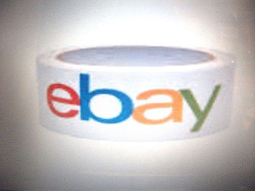 Two (2) Rolls Branded eBay Logo Tape 75 Yds