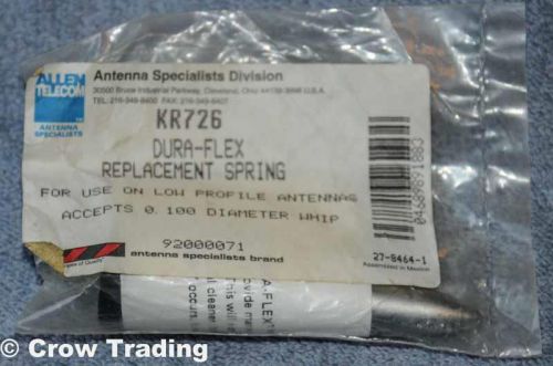 Antenna Specialists KR726 Dura - Flex Replacement Spring 0.100&#034; Whip