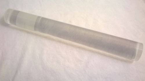 Acrylic Round Rod, Transparent Clear, Standard Tolerance, 12&#034; x 1 1/2&#034;