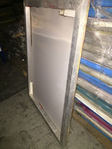 (46) aluminum screens for screen printing 31 x 23 for sale