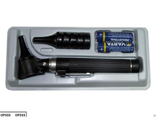 Otoscope Halogen Mini with 6 Specula Batter in Case, HLS EHS