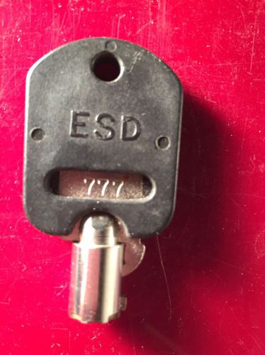 ESD Service Key # 777 Laundromat Coin Box Washer Dryer