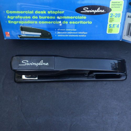 Swingline Stapler Standard Desk Black Classic Light Duty 20 Sheets