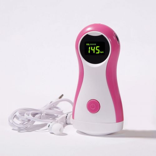 Fetal Doppler Prenatal Heart Monitor Listen Baby Angelssound 4 Colors in Stock