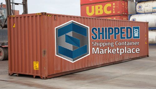40ft HIGH CUBE WIND AND WATER TIGHT SHIPPING CONTAINER - CONSTRUCTION / STORAGE
