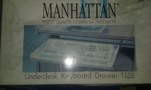 Manhattan under desk keyboard tray