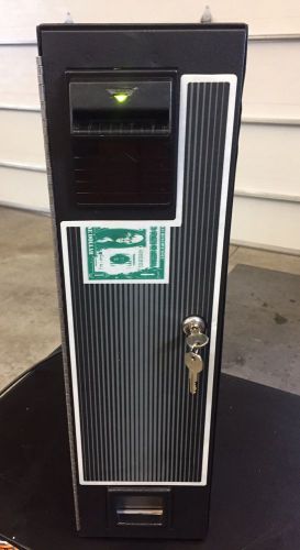 Coffee inns changer mate cm-100 dollar bill change machine, keyed, strap, video! for sale