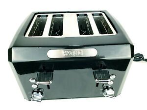Waring Pro Culinary 4-Slice Toaster, Bagels, Defroster, Cancel / Model CTT400