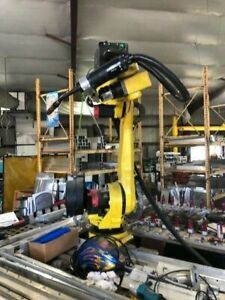 Robotic welding cell aluminum mig push pull RARE!!!