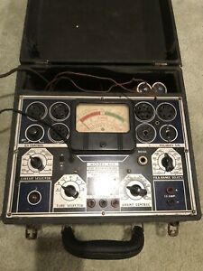 Vintage RCP - Radio City - Tube Tester - Model 802. AS IS.