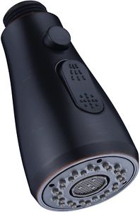 Triple Functions Faucet Shower Head Sturdy ABS Plastic Construction Silicon