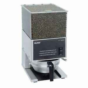 Bunn 20580.0001 LPG Low Profile 6 lb Capacity Single Hopper Grinder 120V