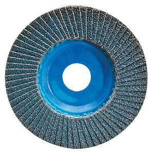 4-1/2 X 5/8-11 NORTON BLUEFIRE FLAP DISC 80 GRIT 66623399139  - 1 Each