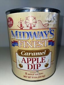 Midway’s Finest Caramel Candy Apple Dip 8 lb Bulk Can 3.6kg Gold Medal Products