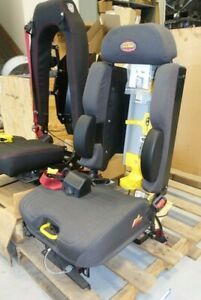 Bostrom Tanker 450 911 SCBA Seat Secure-ALL Bracket, Air-Ride, Grey, Fire Truck