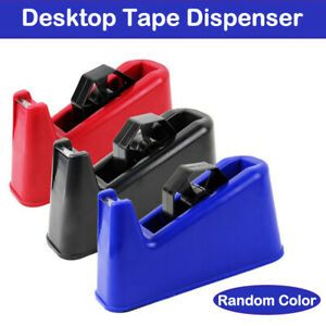 TAPE DISPENSER OFFICE DESKTOP HEAVY DUTY WEIGHT SELLOTAPE HOLDER UK