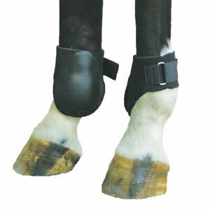Intrepid International 245720 Ankle-Fetlock Neoprene Boot, Black - Large