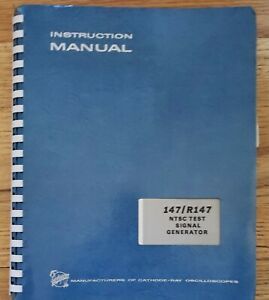 Tektronix 147/R147 NTSC Signal Generator Manual