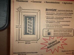 NEW SQUARE D HOMELINE MAIN BREAKER INDOOR LOAD CENTER WITH COVER