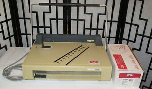 GBC SureBind System One Binding Machine - 9707053 - with 50 binding strips
