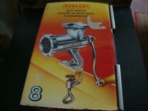 Very Nice Porkert Meat Mincer #265-08