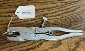 Decker Manufacturing Co. Hill&#039;s No. R5, Humane Hog Ring Pliers, w/spring