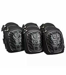 Amazon Basics Professional Gel Cushion Knee Pads - 6 Pairs Black