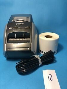 Brother QL-570 Professional Label Printer Used (Comes W/ Labels &amp; Power Cord) 10