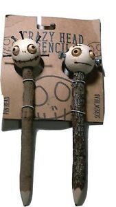 CRAZY HEAD PENCIL PIN HEAD &amp; SCREW HEAD DOLL  Eco-friendly set NEW