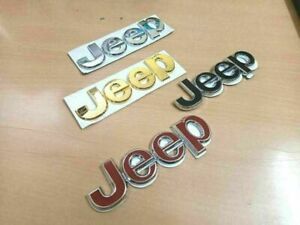 &#034;BULK OFFER&#034; JEEP BADGE FRONT OR REAR EXCELLENT QUALITY (REPLICA) @LS